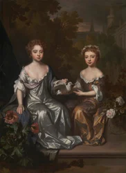 Porträt von Henrietta und Mary Hyde